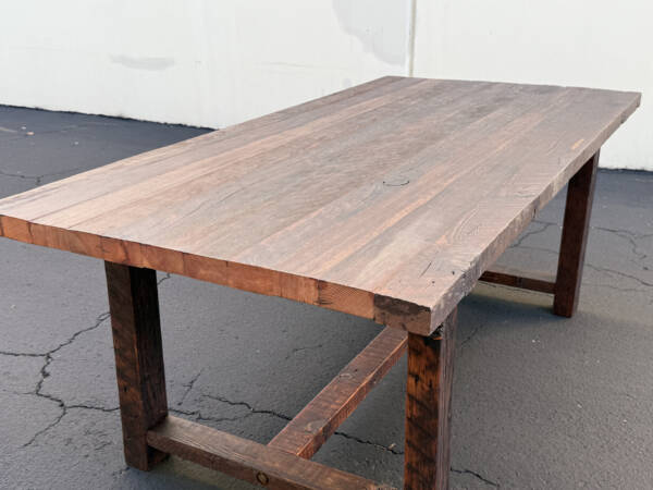 Reclaimed Wood Farmhouse Table - Image 4