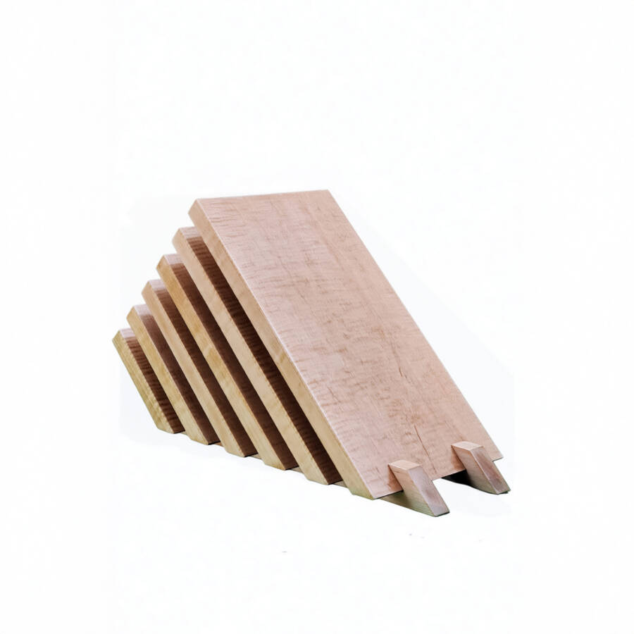 Curly Maple Knife Stand