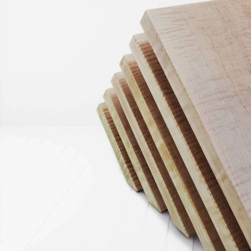 Curly Maple Knife Stand - Image 7
