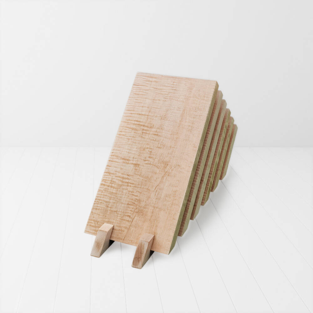 Curly Maple Knife Stand - Image 4