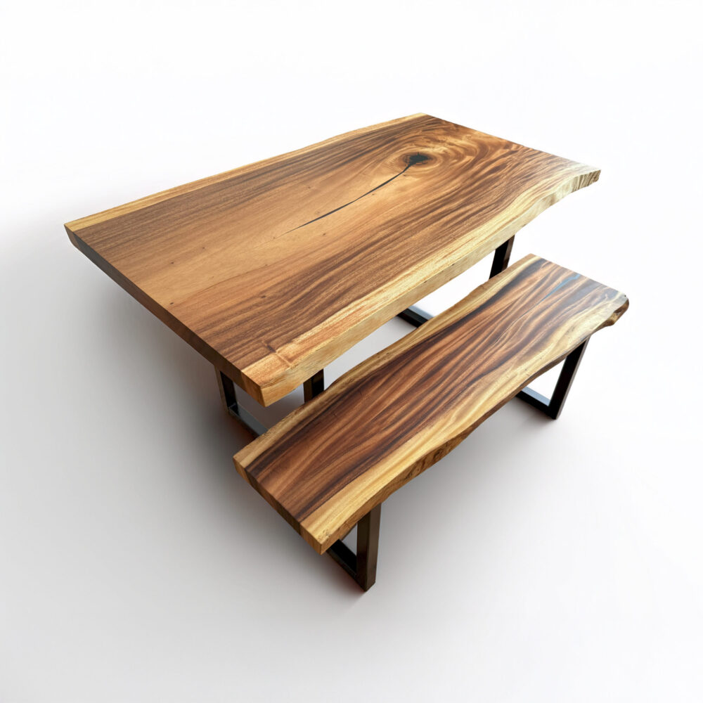 Monkey Pod Live Edge Table