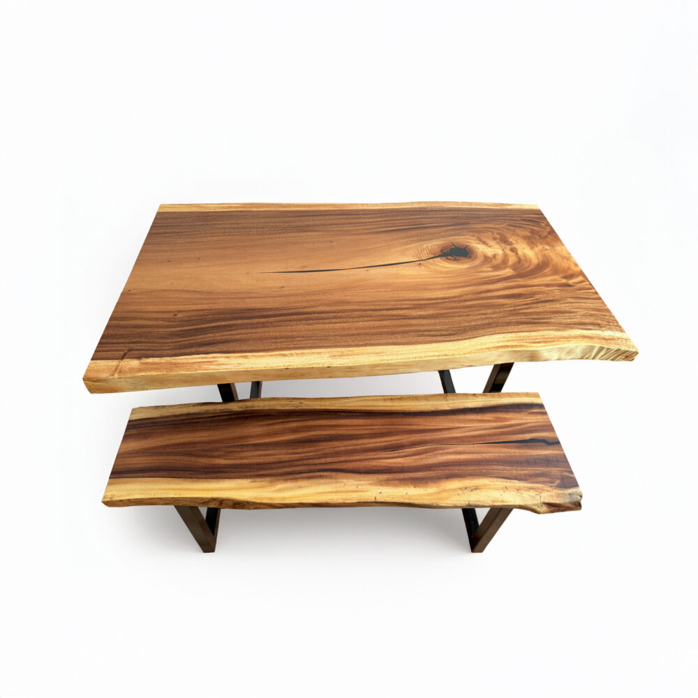 Monkey Pod Live Edge Table