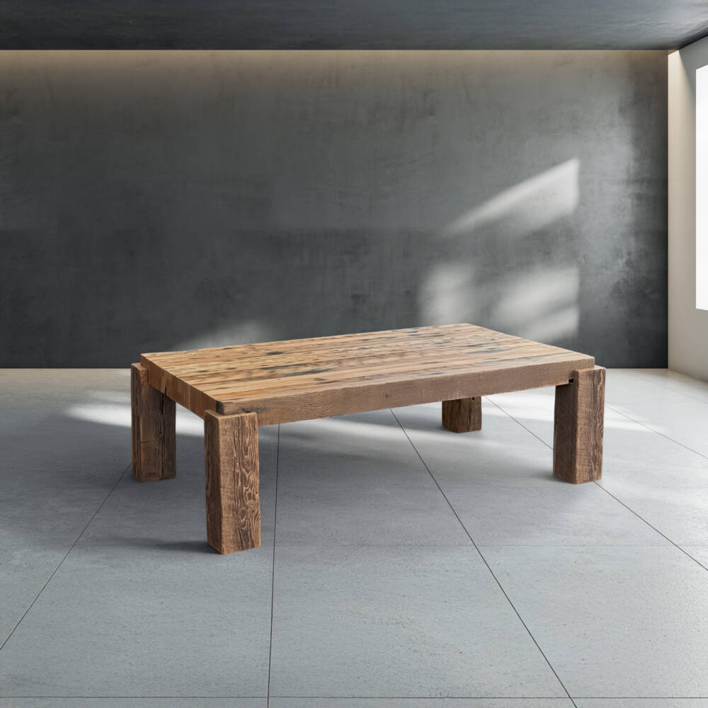 Reclaimed Wood Coffee Table - Image 2