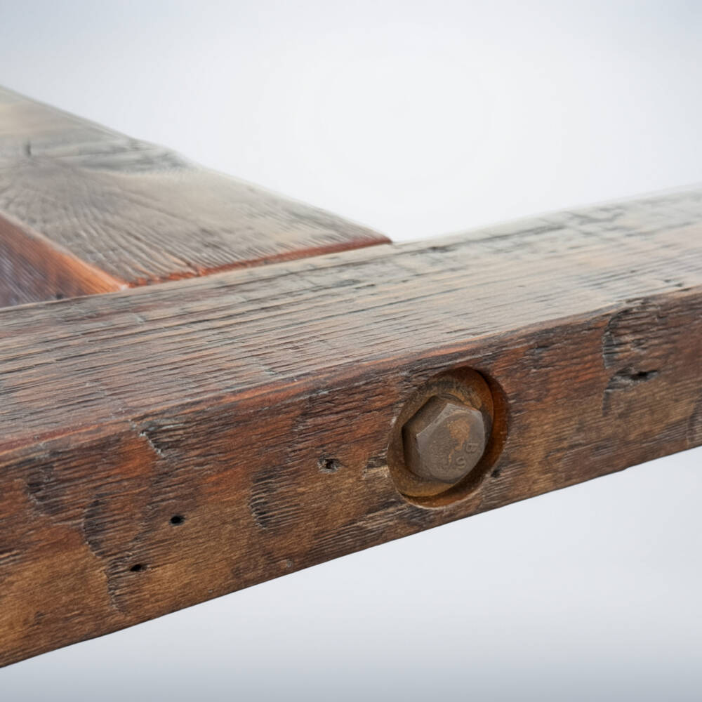 Reclaimed Wood Farmhouse Table - Image 6