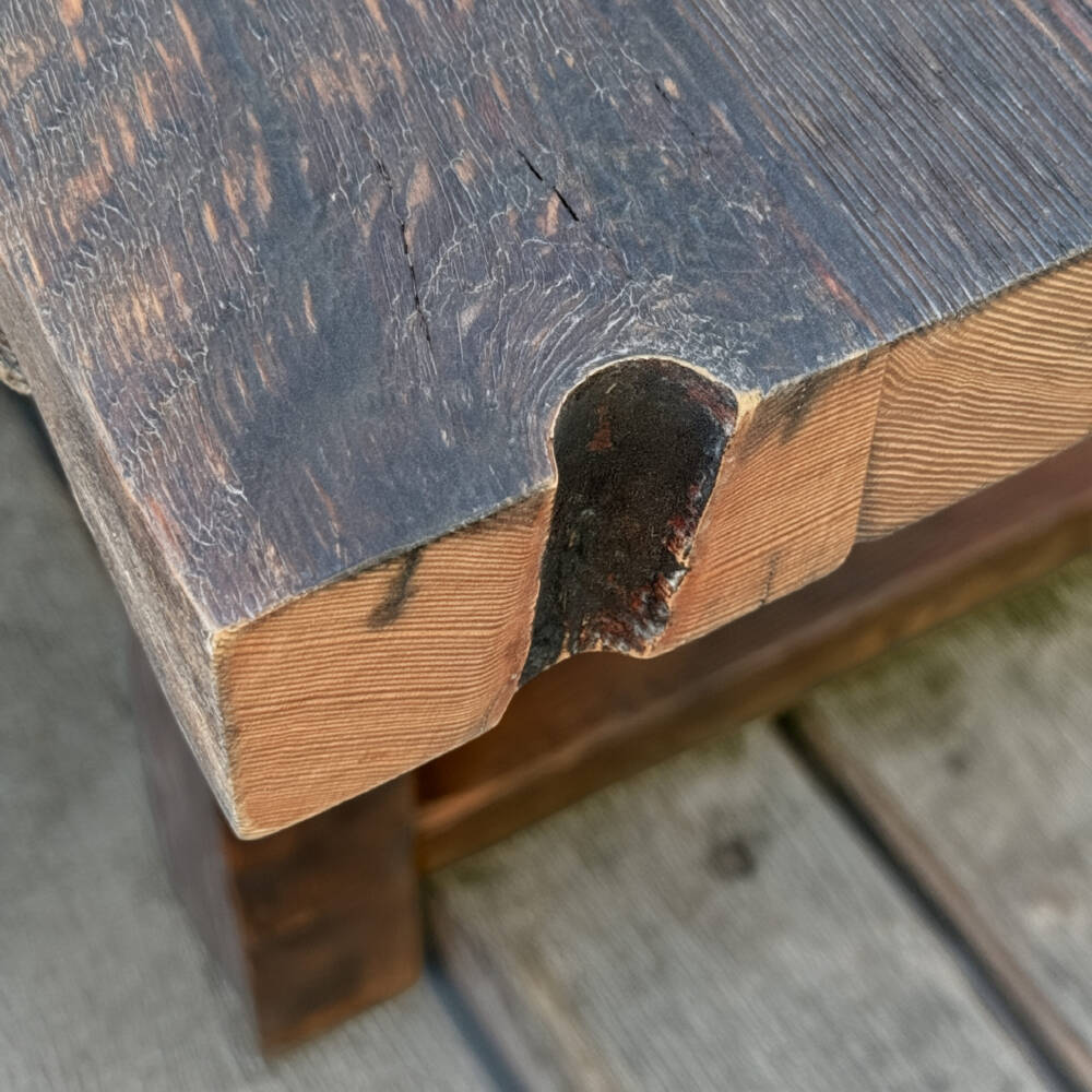 Reclaimed Wood Farmhouse Table - Image 7