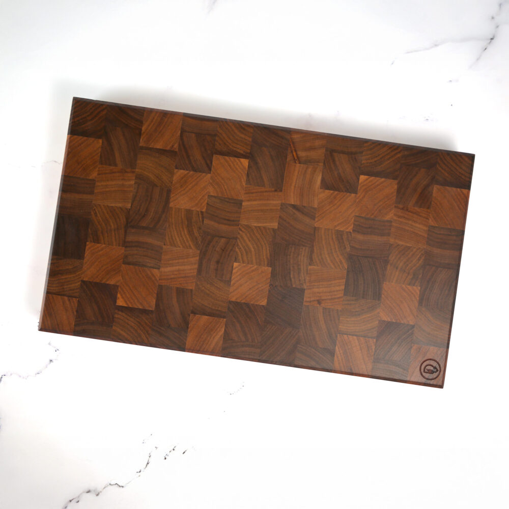 WalnutBB07 copy Black Walnut End Grain Cutting Board